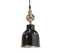 PR Home Cleveland a sospensione 14 cm nero/ottone PR Home