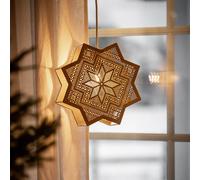 PR Home Elvira stella deco in metallo, beige 3932818