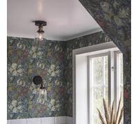 PR Home Kappa plafoniera, ottone/chiaro, vetro, Ø 14 cm PR Home