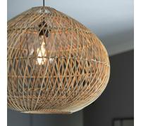 PR Home Karen Lampada a sospensione con paralume in rattan Ø 70 cm PR Home