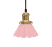 PR Home Lampada a sospensione August, Ø 15 cm, rosa, spina PR Home