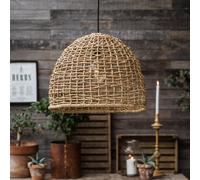 PR Home Lampada a sospensione Cebu, Ø 57 cm, paralume Lampakanay, IP20 3557-BT02