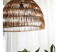 PR Home Lampada a sospensione Lace, paralume in rattan, Ø 37 cm 3637-BT02