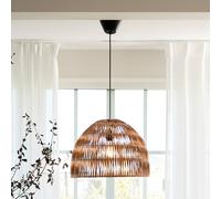 PR Home Lampada a sospensione Lace, paralume in rattan, Ø 46 cm 3646-BT02