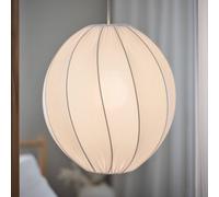 PR Home Lampada a sospensione Olivia, paralume in tessuto, bianco, Ø 35 cm PR Home