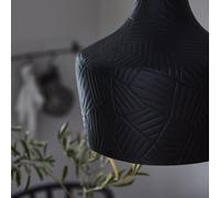 PR Home Lampada a sospensione Ribble nero opaco Ø 25 cm PR Home