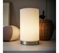 PR Home Lampada da tavolo Dora, bianca, altezza 25 cm PR Home