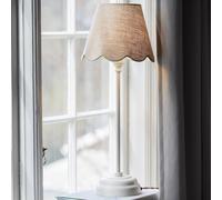 PR Home lampada da tavolo Lottie Jasmine lino beige/bianco sporco Ø21cm PR Home