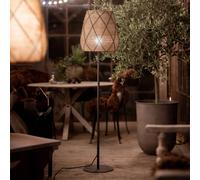 PR Home lampada da terrazza Agnar Lollo, grigio, aspetto rattan, 154cm PR Home