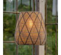 PR Home Lollo lampada a sospensione da esterno, look rattan naturale, Ø 38 8038-2503