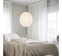 PR Home Lampada a sospensione Olivia, paralume in tessuto, bianco, Ø 35 cm PR Home