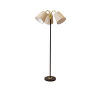PR Home Piantana Amy, nera/beige, a 3 luci, altezza 150 cm, E27 PR Home