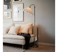 PR Home Piantana Amy, oro/bianco, a 1 luce, altezza 150 cm, E27 PR Home