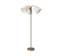 PR Home Piantana Amy, oro/bianco, a 3 luci, altezza 150 cm, E27 PR Home