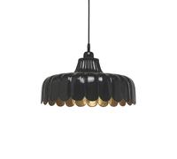 PR Home Wells lampada a sospensione, nero/oro, Ø 43 cm, metallo 2834303