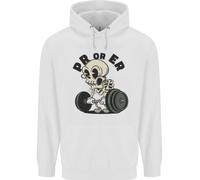 Pr O Er Palestra Bodybuilding Formazione Bambini Felpa con Cappuccio