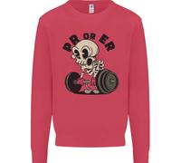 Pr O Er Palestra Bodybuilding Formazione Bambini Felpa Maglione