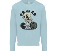 Pr O Er Palestra Bodybuilding Formazione Bambini Felpa Maglione