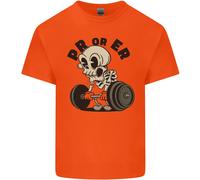 Pr O Er Palestra Bodybuilding Formazione T-Shirt Ragazzi Ragazze