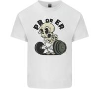 Pr O Er Palestra Bodybuilding Formazione T-Shirt Ragazzi Ragazze