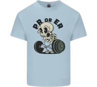Pr O Er Palestra Bodybuilding Formazione T-Shirt Ragazzi Ragazze