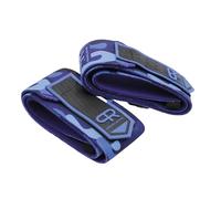 PR Personal Record Gomiti per sollevamento pesi, struttura resistente, 25% più elasticità, cuciture rinforzate, chiusura extra larga, facile da regolare (mimetico blu)