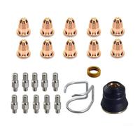 PR0110 Elettrodo Tip 0,8 mm e PD0116-08 Shield Cup Set Compatibile con Ergocut per torcia al plasma S45