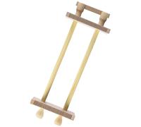 Pracht Creatives Hobby 3331-03 Telaio per tessere perline in legno per infilare le perline, smontato, con istruzioni, per tessere fasce dell'amicizia e braccialetti