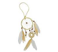 Pracht Creatives Hobby 5975-07545 Set per acchiappasogni in tonalità naturale, lunghezza totale circa 20 cm, adatto come decorazione da parete