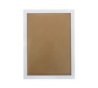 Pracht Creatives Hobby 6036-30111 Bianca, Grande Circa 25 x 35 cm, Cornice Semplice con plexiglas e Ganci per Il Montaggio a Parete, White
