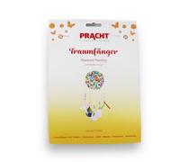 Pracht Creatives Hobby 6045-15021 Acchiappasogni con pittura a diamante, motivo a farfalla, kit per la creazione di un acchiappasogni con pietre scintillanti, per bambini dai 5 anni in su