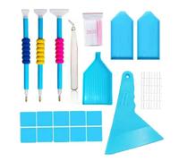 Pracht Creatives Hobby Diamond Painting, Set di Accessori, Strumenti per dipingere con i Diamanti, 11 Pezzi