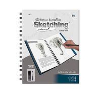 Pracht Creatives Hobby Royal & Langnickel - Sketching - Sketching Made Easy, Safari Sketchbook, per Bambini dagli 8 Anni in su, Come introduzione al Disegno espressivo.