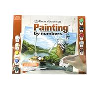 Pracht Creatives Hobby Royal & LangnickelMulino a Vento per Dipingere con I Numeri, Contiene Colori e Pennelli, per Adulti e Bambini dagli 8 Anni in su
