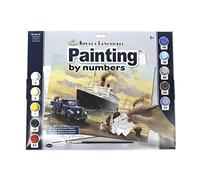 Pracht Creatives Hobby Royal & LangnickelNave da Crociera da Dipingere con I Numeri, Contiene Colori e Pennelli, per Adulti e Bambini dagli 8 Anni in su