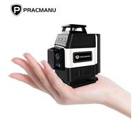 Pracmanu Mini 16 Linee Livello Laser 4D Autolivellante 360 Orizzontale e Verticale Croce Linea Verde Livello Laser con Telecomando set1