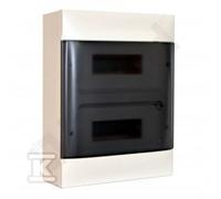 PRACTIBOX S 2x12 135432 Quadro parete porta trasparente 24 moduli
