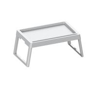 Practic Tavolo pieghevole portatile | Vassoio pieghevole per la colazione in plastica resistente, 26 x 61,5 x 35,5 cm | Tablet da letto ideale per laptop, mangiare, giardino, salvaspazio e leggero