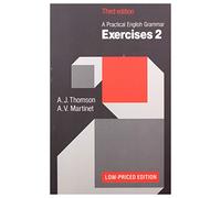 Practical English Grammar: Exercises 2 (Low-priced edition): Grammar exercises to accompany A Practical English Grammar .