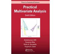 Practical Multivariate Analysis