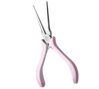 PracticalNails - Pinze in acciaio inox con curvatura a C per unghie in gel, impugnatura comoda, per uso professionale