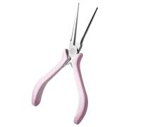 PracticalNails - Pinze in acciaio inox con curvatura a C per unghie in gel, impugnatura comoda, per uso professionale