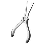 PracticalNails - Pinze in acciaio inox con curvatura a C per unghie in gel, impugnatura comoda, per uso professionale