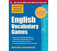 Chris Gunn – Practice Makes Perfect English Vocabulary Games – Lingua inglese – Tascabile