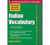 Daniela Gobetti Practice Makes Perfect Italian Vocabulary (Tascabile)