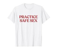 Practice Safe Sex Shirt Y2K Aesthetic Trendy Maglietta