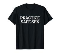 Practice Safe Sex Shirt Y2K Aesthetic Trendy Maglietta