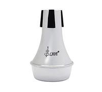Practice Straight Mute - Silenziatore Sourdine per accessori tromba, colore: Argento