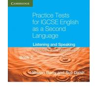 Practice Tests for IGCSE English as a Second Language Extended Level Book 2 Audio Cds (2): Listening and Speaking (Georgian Press) (CD-Audio) - Common