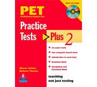 Practice Tests Plus 2: Book with CD-ROM [Lingua inglese]